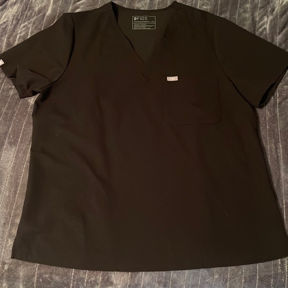 Figs Tops Figs Womens Xxl Black Poshmark